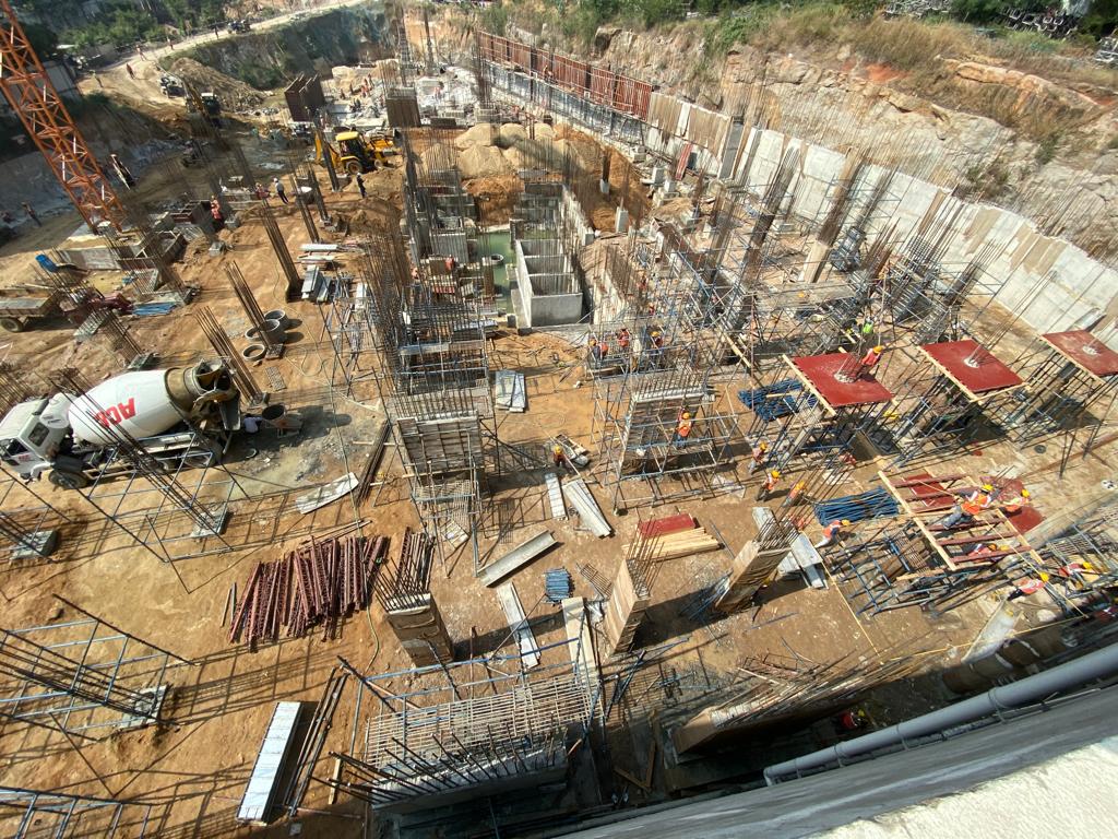 The foundation of Alpine & Aster towers in progress Nov-2019 Image11
